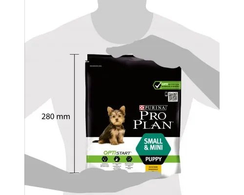 Сухий корм для собак Purina Pro Plan Dog Small&Mini Puppy з куркою і рисом 700 г (7613035118744)