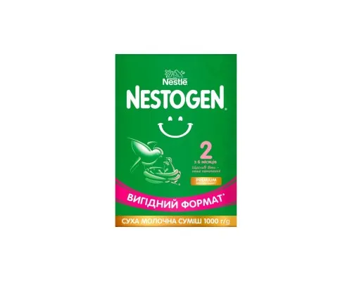 Дитяча суміш Nestogen 2 з лактобактеріями L. Reuteri від 6 міс. 1 кг (7613287110046)