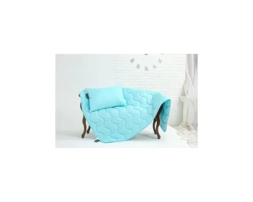 Подушка MirSon бавовняна №1625 Eco Light Blue Середня (2200002647342)