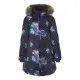 Пальто Huppa PARISH 12470055 тёмно-синий с принтом 116 (4741468916675)