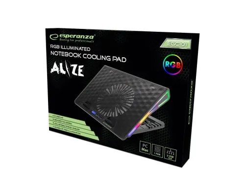 Підставка до ноутбука Esperanza EGC101 with RGB Alize (EGC101)