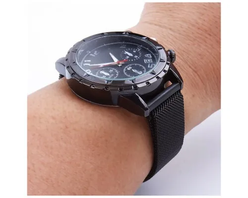 Ремешок для смарт-часов BeCover Milanese Style для Samsung Galaxy (20mm)/Watch 5/ Watch 4.../Gear S2 Classic/Gear Sport Black (707671)