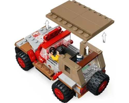Конструктор LEGO Jurassic World Засідка дилофозавра 211 деталей (76958)