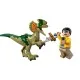 Конструктор LEGO Jurassic World Засада дилофозавра 211 деталей (76958)