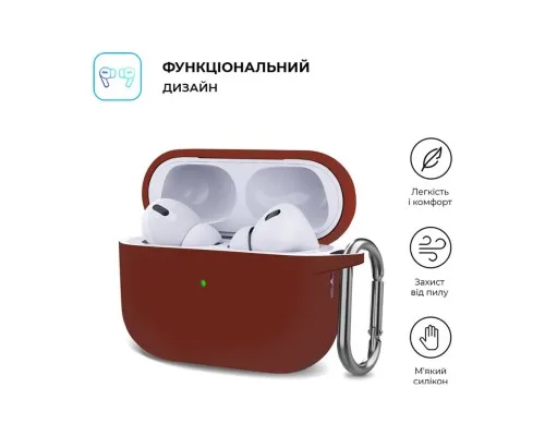 Чохол для навушників Armorstandart Hang Case для Apple AirPods Pro 2 Scarlet (ARM68599)
