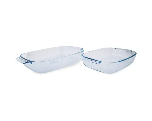 Форма для випікання Pyrex Classic прямокутна набір 2 шт 2.6 л 1.9 л (912S967/7045)