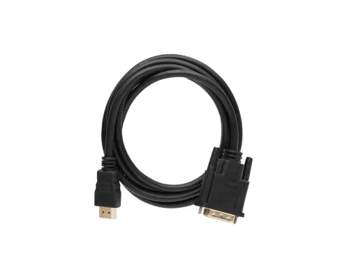 Кабель мультимедійний HDMI to DVI 24+1 1.8m Dynamode (DM-CL-HDMI-DVI-1.8M)