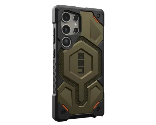 Чехол для мобильного телефона UAG Samsung Galaxy S24 Ultra, Monarch Pro, Kevlar Element Green (21441611397B)