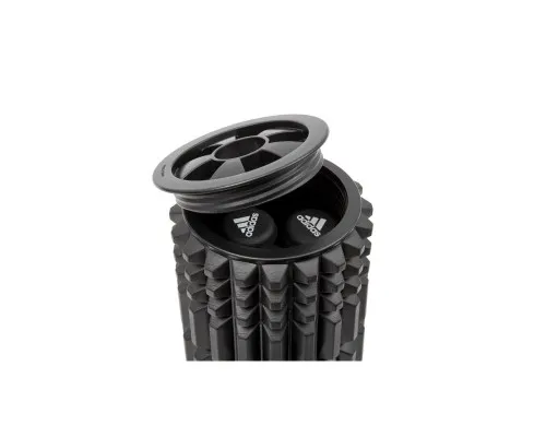 Масажний ролик Adidas Foam Ab Roller ADAC-11405 44 x 12,8 x 12,8 см Чорний (885652018678)