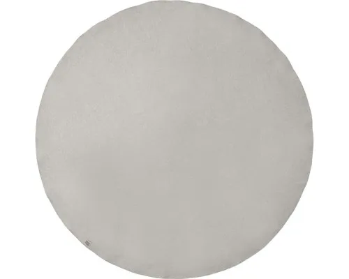 Скатерть Ardesto Oliver, 100% хлопок, серый светлый круглая 136 см (ART10OL)