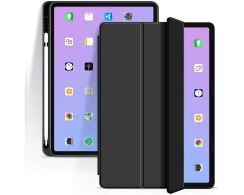 Чехол для планшета BeCover Tri Fold Hard TPU Apple iPad Air 4 10.9 2020/2022 Black (706749) (706749)