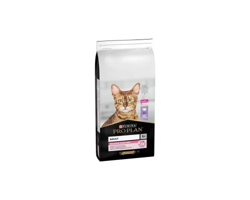 Сухой корм для кошек Purina Pro Plan Delicate Adult 1+ с индейкой 14 кг (7613287887726)