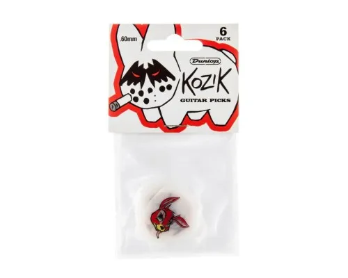Медіатор Jim Dunlop Frank Kozik Pick .60mm 6 шт. (BL109P.60)