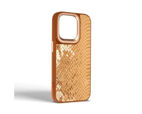 Чехол для мобильного телефона Harder Snake Pattern Apple iPhone 15 Pro Beige (ARM76794)