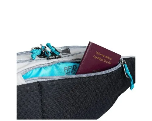 Сумка-бананка Pacsafe Eco Anti-Theft Waist Pack сірий/чорний (41104145)