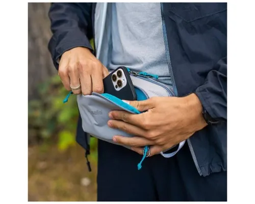 Сумка-бананка Pacsafe Eco Anti-Theft Waist Pack сірий/чорний (41104145)