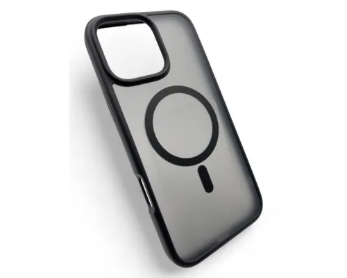 Чохол до мобільного телефона BeCover Metal Buttons Case (MagSafe) для Apple iPhone 16 Pro Max Black (712099)