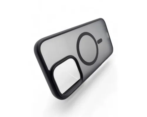 Чохол до мобільного телефона BeCover Metal Buttons Case (MagSafe) для Apple iPhone 16 Pro Max Black (712099)