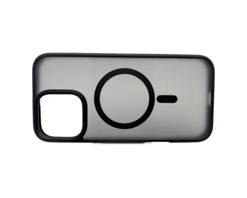 Чохол до мобільного телефона BeCover Metal Buttons Case (MagSafe) для Apple iPhone 16 Pro Max Black (712099)