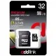 Карта памяті AddLink 32GB microSDHC class 10 UHS-I U1 (ad32GBMSH310A)