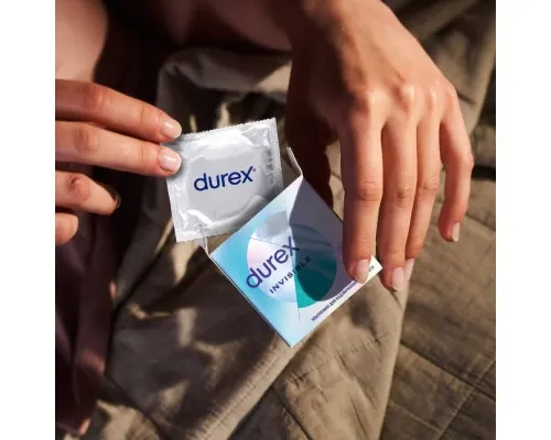 Презервативы Durex Invisible латексные с силиконовой смазкой ультратонкие 3 шт. (5052197049589)