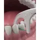 Флосс-зубочистки DenTek Тройное очищение 75 шт. (047701002704)