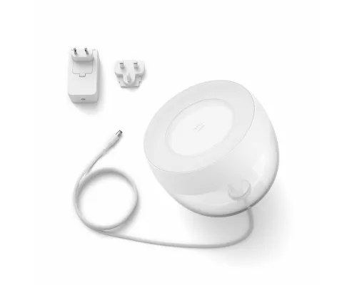 Настольная лампа Philips Hue Iris, Color, BT, DIM, біла (929002376101)