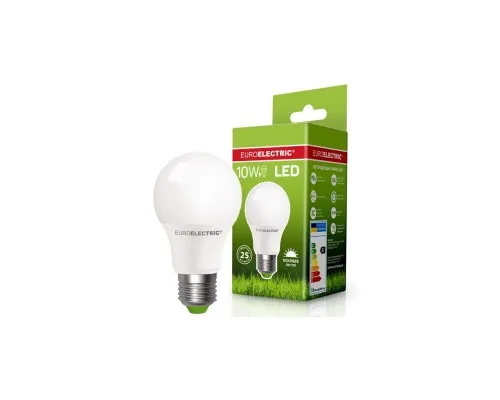 Лампочка EUROELECTRIC LED А60 10W E27 4000K 220V (LED-A60-10274(EE))