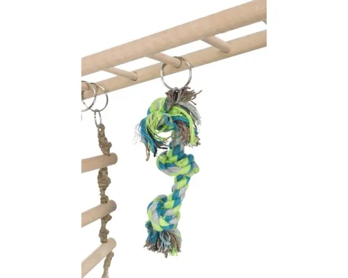 Іграшка для гризунів Trixie Міст підвісний з іграшками 29x25x9 см (4011905062747)