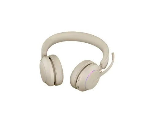 Навушники Jabra Evolve2 65 Link380c MS Stereo Beige (26599-999-898)