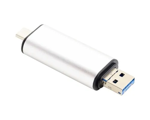 Концентратор XoKo AC-440 Type-C USB 3.0 and MicroUSB/SD Card Reader (XK-AС-440)