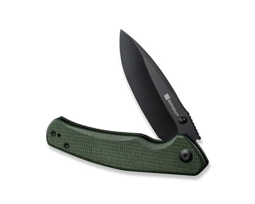 Нож Sencut Slashkin Black Blade Green Micarta (S20066-3)