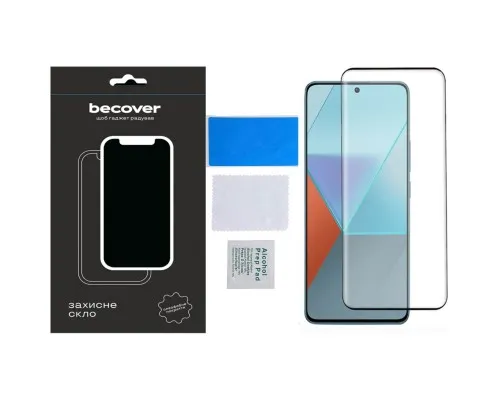 Скло захисне BeCover Xiaomi Redmi Note 13 Pro Plus 5G Black (710655)