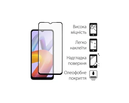 Чохол до мобільного телефона Dengos Xiaomi Redmi A2 Case + Glass (Mint) (DG-KM-82)