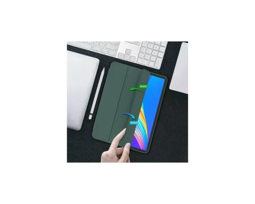 Чохол до планшета BeCover Tri Fold Soft TPU Silicone Apple iPad Pro 13" M4 2024 Dark Green (711752)