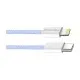 Дата кабель USB-C to Lightning 1.0m 27W purple ColorWay (CW-CBPDCL061-PU)