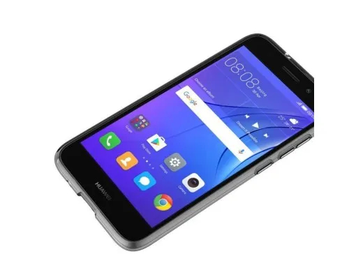 Чохол до мобільного телефона для Huawei Y3 2017 Clear tpu (Transperent) Laudtec (LC-HY32017T)