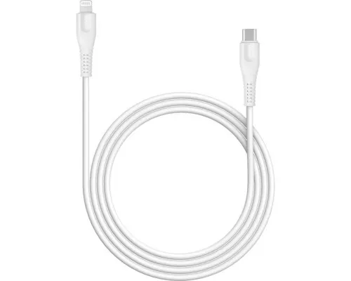 Дата кабель USB Type-C to Lightning 1.2m MFI White Canyon (CNS-MFIC4W)