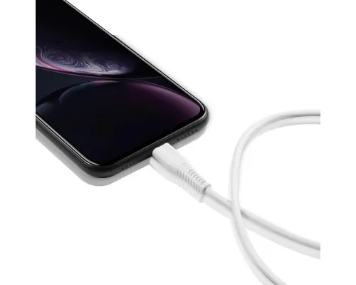 Дата кабель USB Type-C to Lightning 1.2m MFI White Canyon (CNS-MFIC4W)