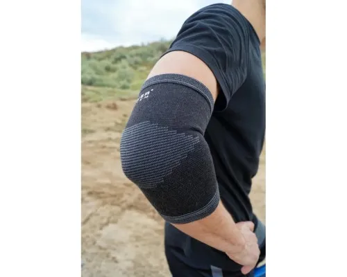 Фіксатор ліктя Power System Elbow Support Black/Grey L (PS-6001_L_Black)