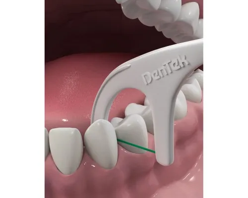 Флосс-зубочистки DenTek Тройное очищение 90 шт. (047701000816)