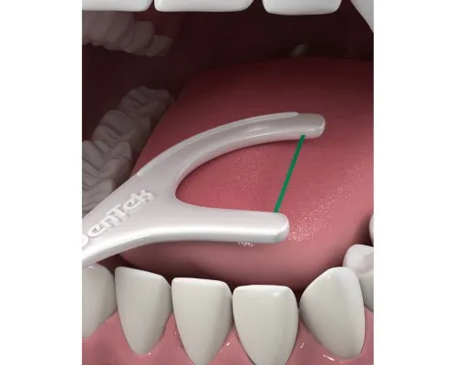 Флосс-зубочистки DenTek Тройное очищение 90 шт. (047701000816)