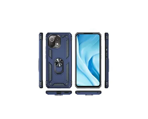 Чохол до мобільного телефона BeCover Military Xiaomi Mi 11 Lite / Mi 11 Lite 5G Blue (706643)