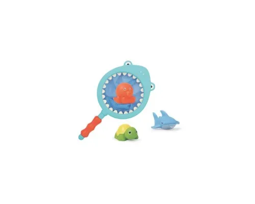Іграшка для ванної Baby Team сачок з іграшками (9027)