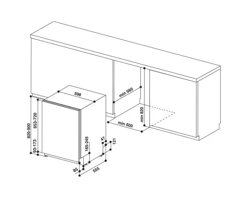 Посудомийна машина Hotpoint-Ariston HI5010C