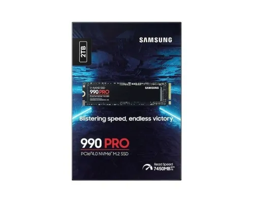 Накопичувач SSD M.2 2280 2TB 990 PRO Samsung (MZ-V9P2T0BW)