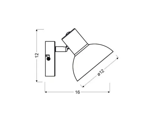 Бра Candellux 91-63410 DISO (91-63410)