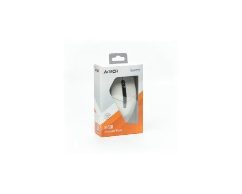 Мышка A4Tech N-530 USB White (4711421987479)