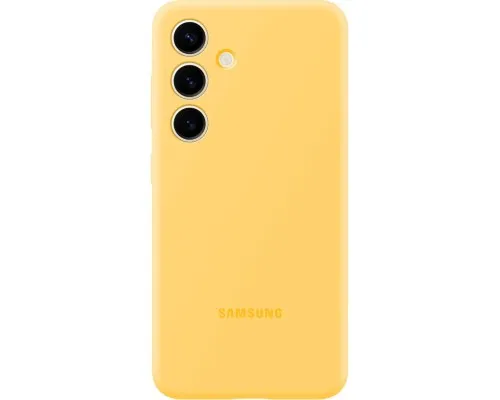 Чехол для мобильного телефона Samsung Galaxy S24 (S921) Silicone Case Yellow (EF-PS921TYEGWW)