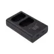 Зарядное устройство для фото PowerPlant Panasonic DL-BLK22 для двух аккумуляторов (CH980376)